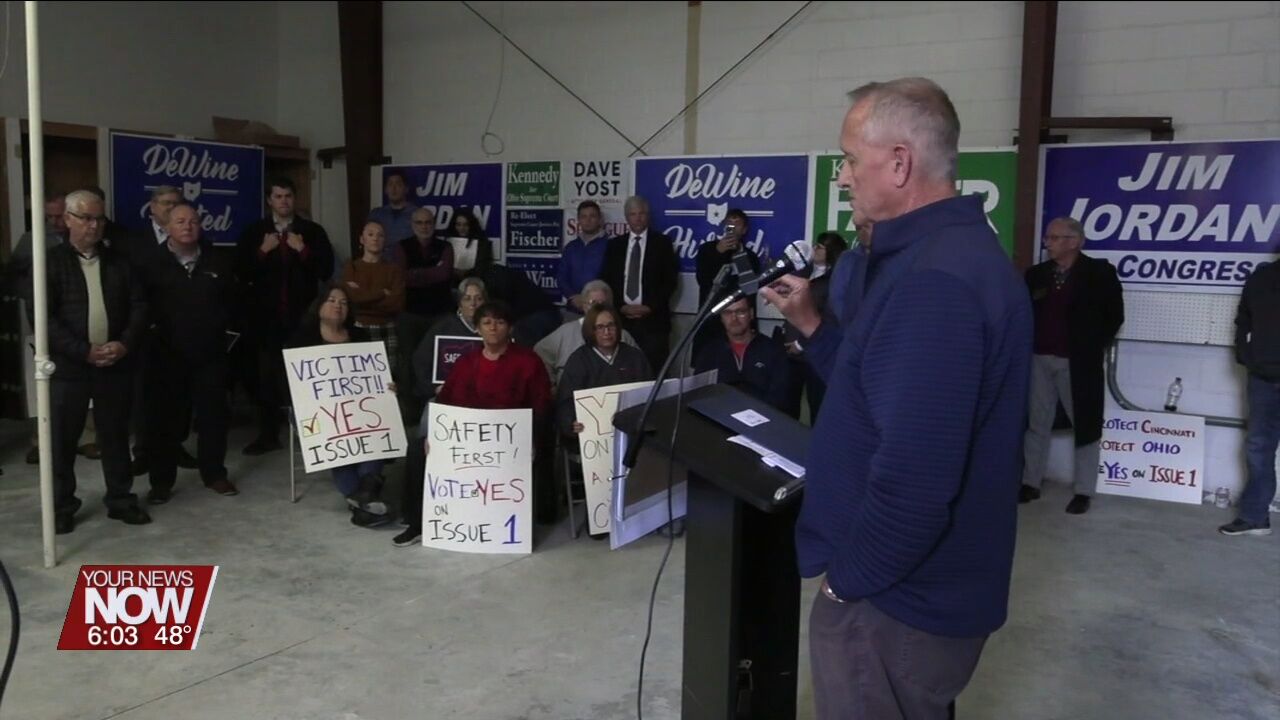 Issue 1 Campaign Bus Tour makes stop at Allen County Republican Party Victory Center